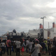 Illustration for article titled Giant Patlabor Mecha Withstands a Real Typhoon